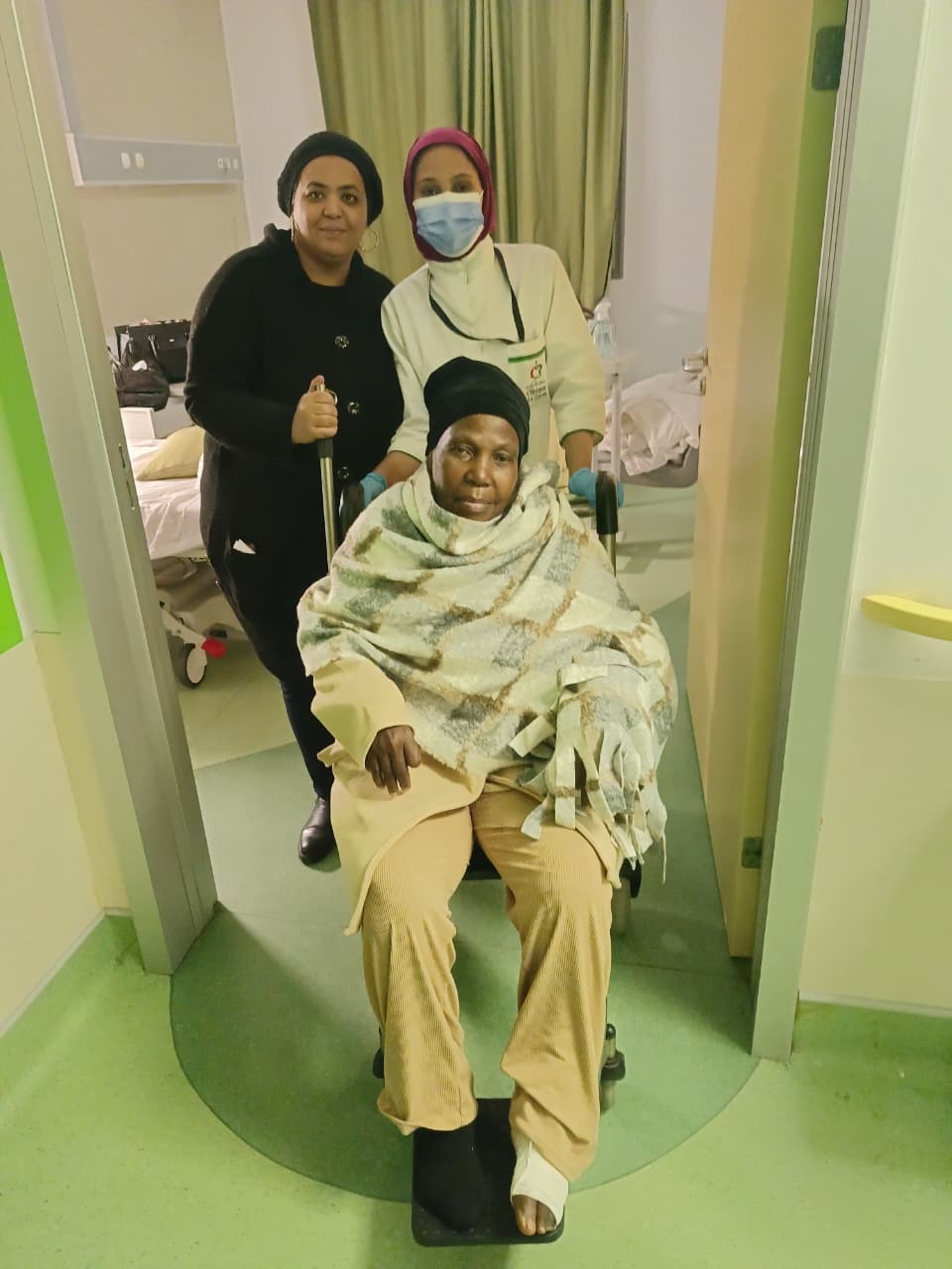 Patient accompagné par Crotal Medical