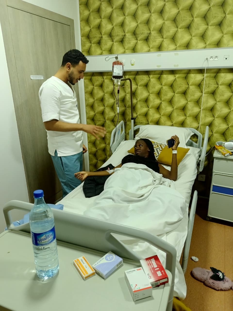 Patient accompagné par Crotal Medical